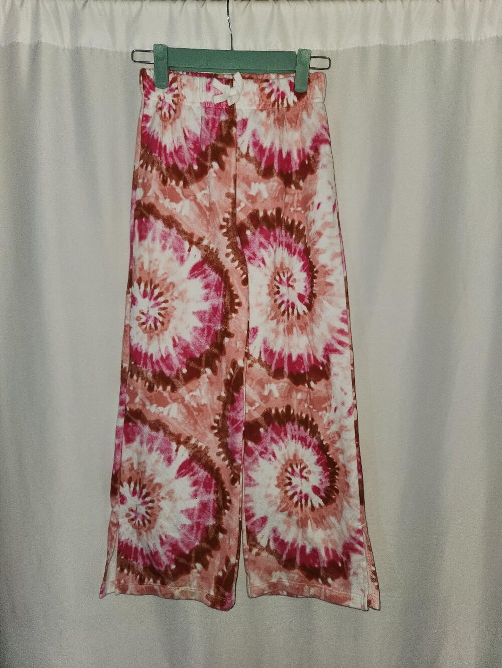 Girls Tie-Dye Sweats in Pink and Brown #neopolitan swirl #school #buttery Soft7